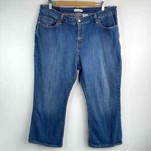 Woman’S Levi's 515 Y2K Boot Cut Denim Size 20 M Petite length